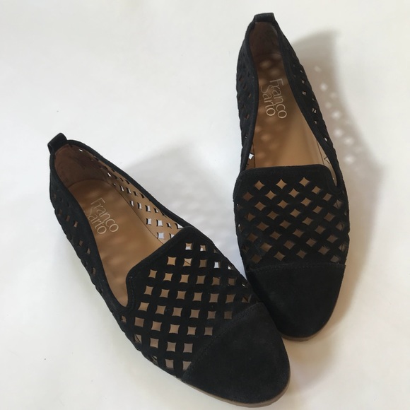 franco sarto perforated loafers